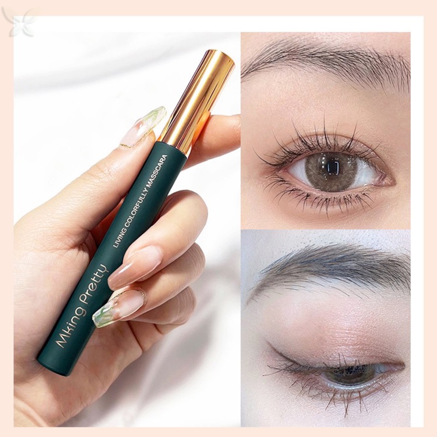 Mascara Sợi Tơ Chuốt Mi Cong Dày Lâu Trôi Không Thấm Nước Và Mồ Hôi Chống Nhòe