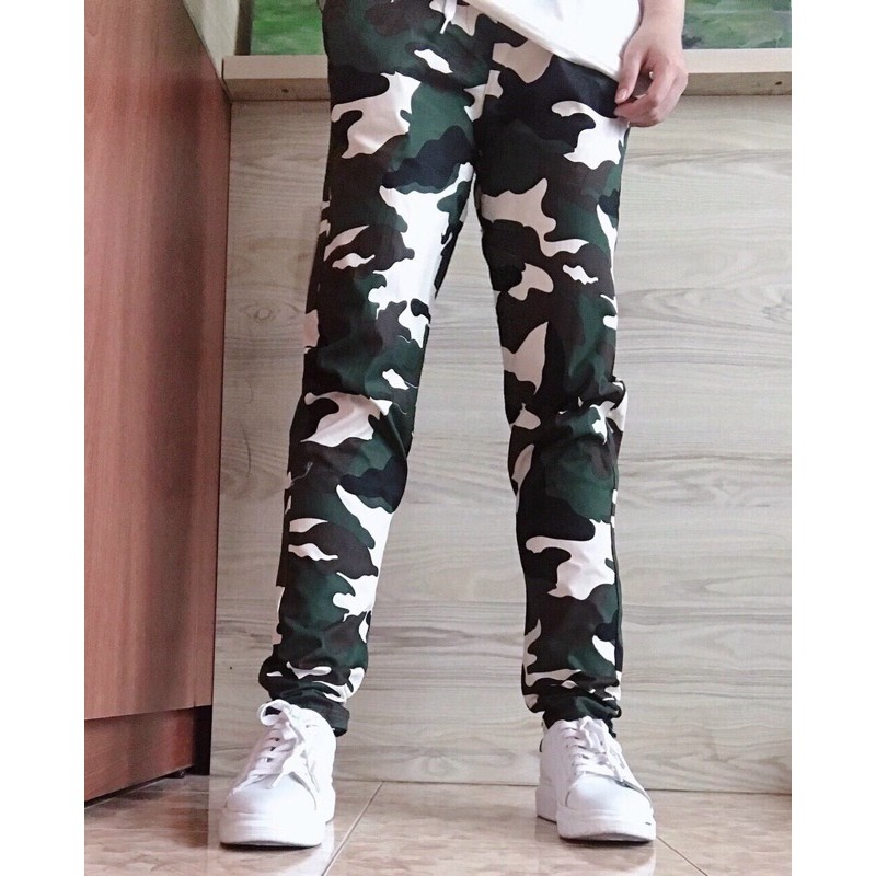 ☯️Quần jogger camo Unisex cực cá tính☯️(kèm ảnh thật)