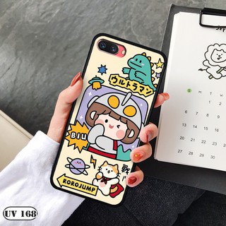 Ốp lưng nhám Oppo A5/ A3s - in hình