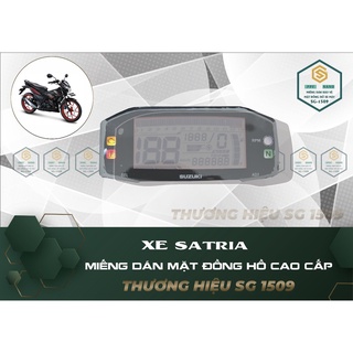 MIẾNG DÁN BẢO VỆ MẶT ĐỒNG HỒ PPF SATRIA , RAIDER, MIẾNG DÁN PPF CAO CẤP CHỐNG TRẦY XƯỚC MẶT ĐỒNG HỒ XE MÁY. SG1509