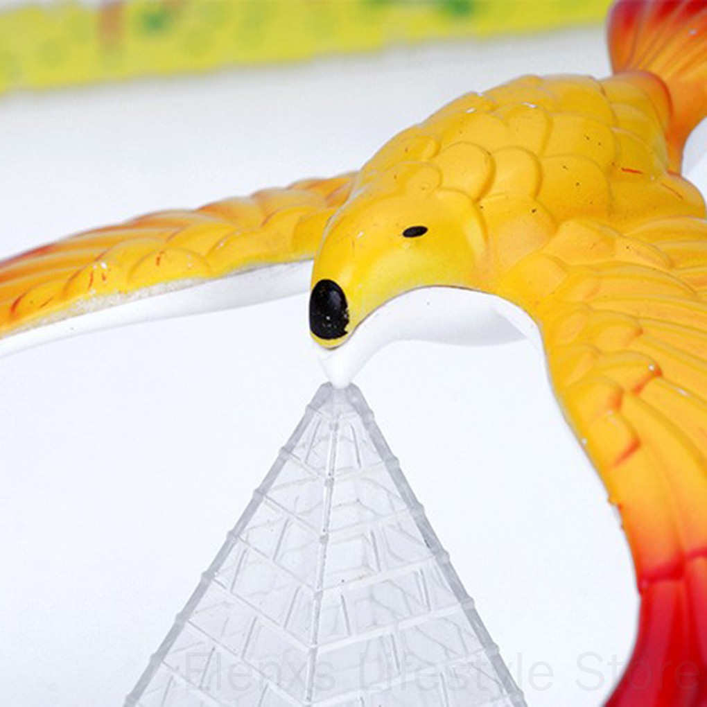 Kids Adults Child Magic Balancing Bird Eagle with Tower Stand Base Toy Learn Gag Gift Desk ELEN