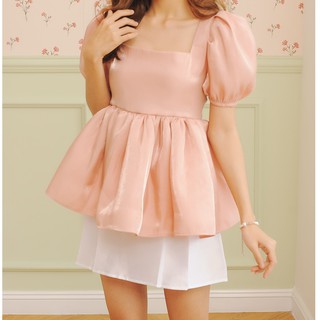 Áo Darling top hồng