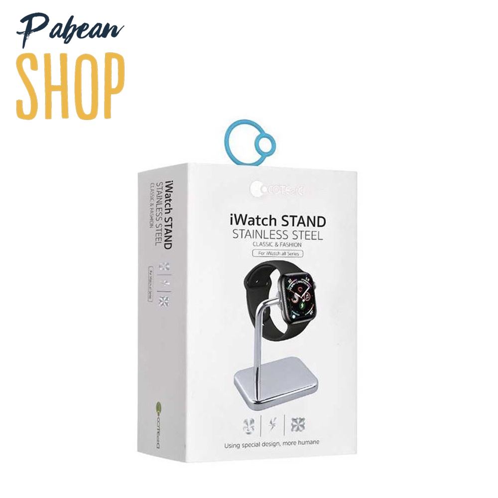 Giá đỡ tích hợp sạc cho APPLEWATCH series 1- 6 chính hãng COTEETCI