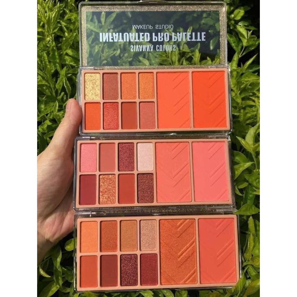 [Auth Thái] Set Phấn Mắt - Má Hồng Sivanna Colors Infatuated Pro Palette HF5021