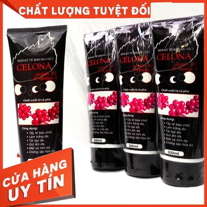 [chính hãng]  gel tẩy kỳ tế bào chết CELONA  làm sạch da, bụi bẩn , bã nhờn giúp da căng bóng ,mịn màng ,màu giảm khô da