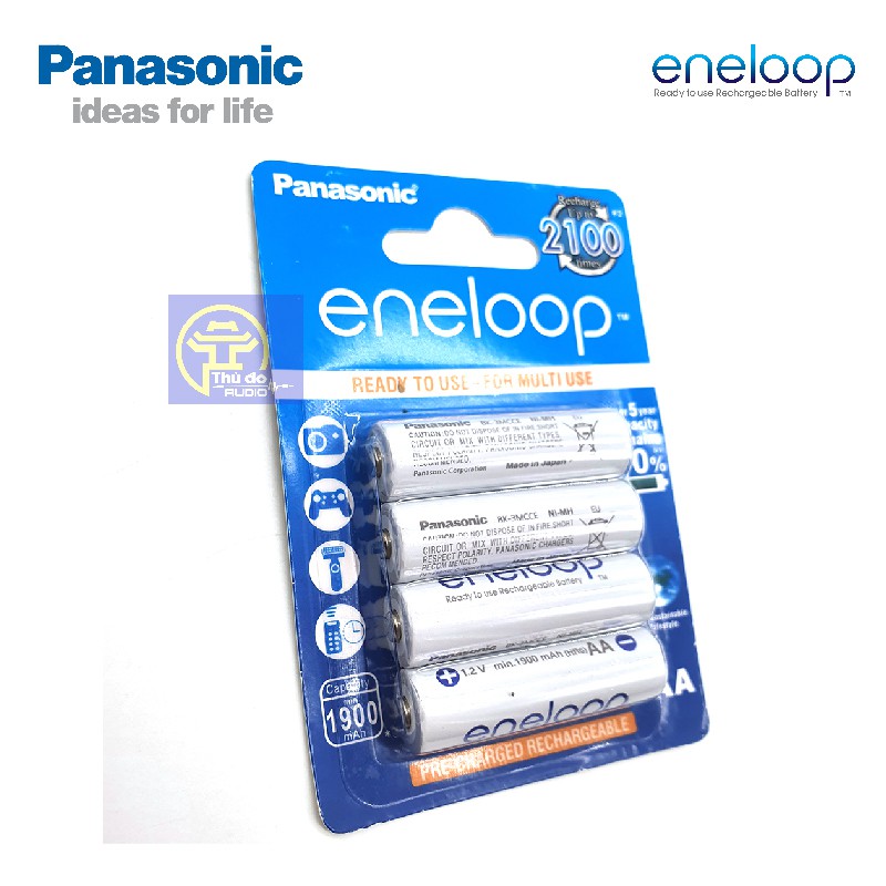 BỘ SẠC PIN ENELOOP PANASONIC BQ-CC51C và 04 PIN ENELOOP PANASONIC 1900mAh, MADE IN JAPAN