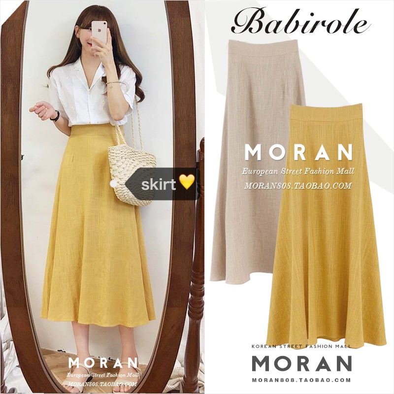 ORDER || Váy Xòe Dáng Dài Mềm Mại Nơ Sau MORAN