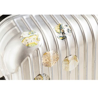 Hình dán trang trí sticker đia cầu STK077