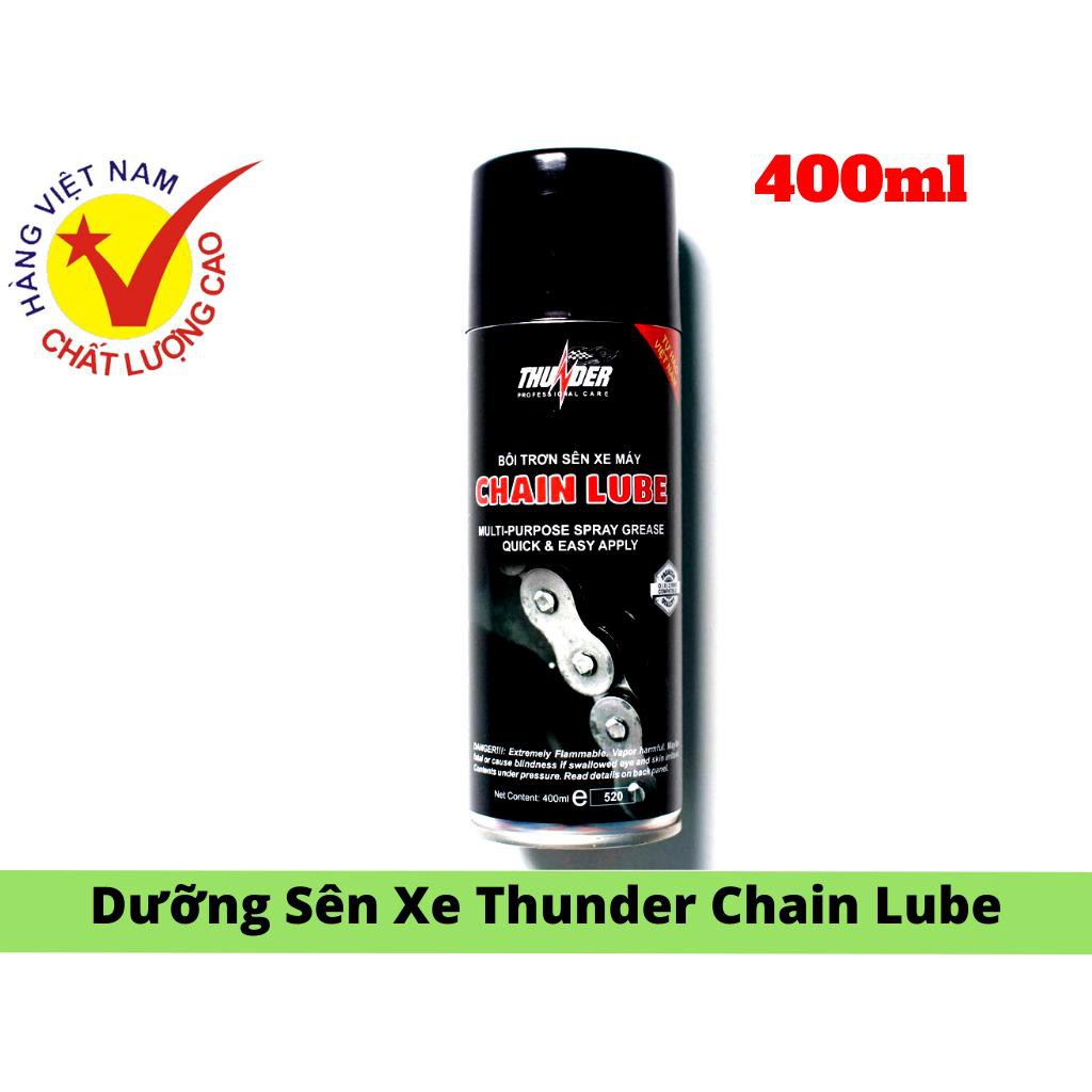 Dung Dịch Bảo Dưỡng Sên Thunder Chain Lube 400ml