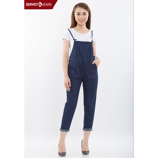 Quần yếm jeans nữ G170V-00283 GENVIET