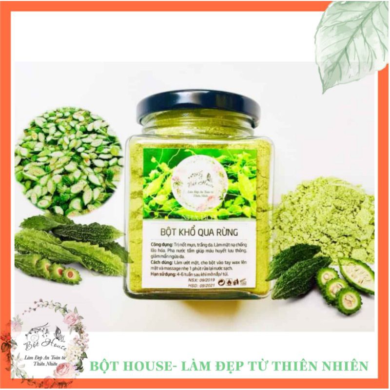 BỘT RỬA MẶT KHỔ QUA RỪNG HANDMADE NHÀ BỘT