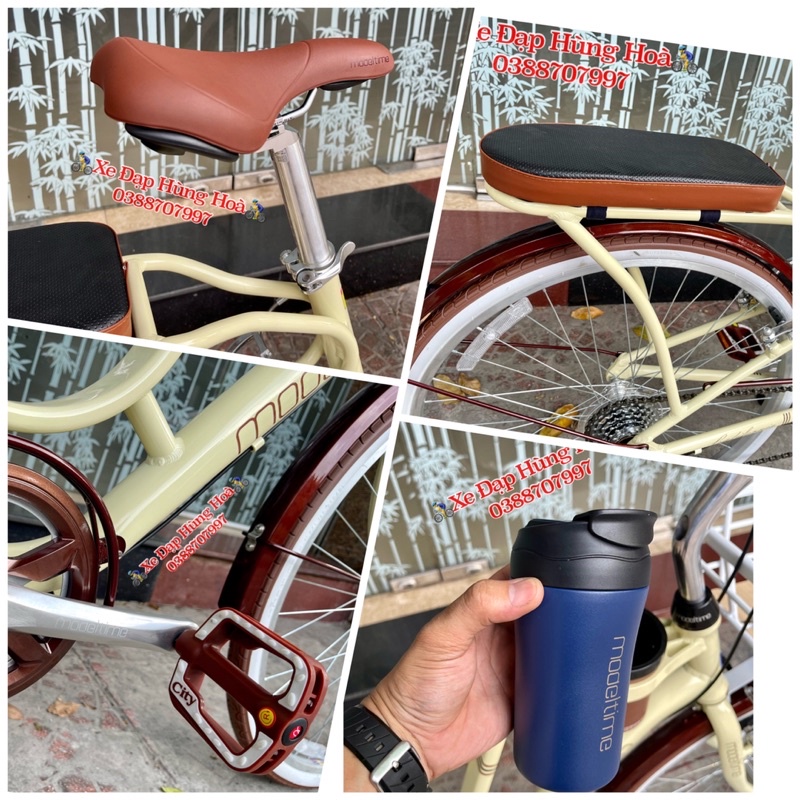 Xe Đạp Modeltime Cacao Nhập Khẩu- Khung Nhôm
