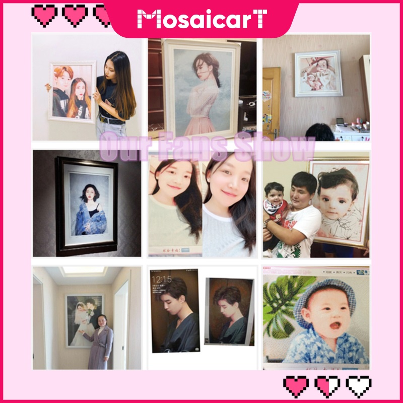 Tranh Đính Đá  Tranh thêu chữ thập đính đá pha lê tự làm làm quà tặng cá tính