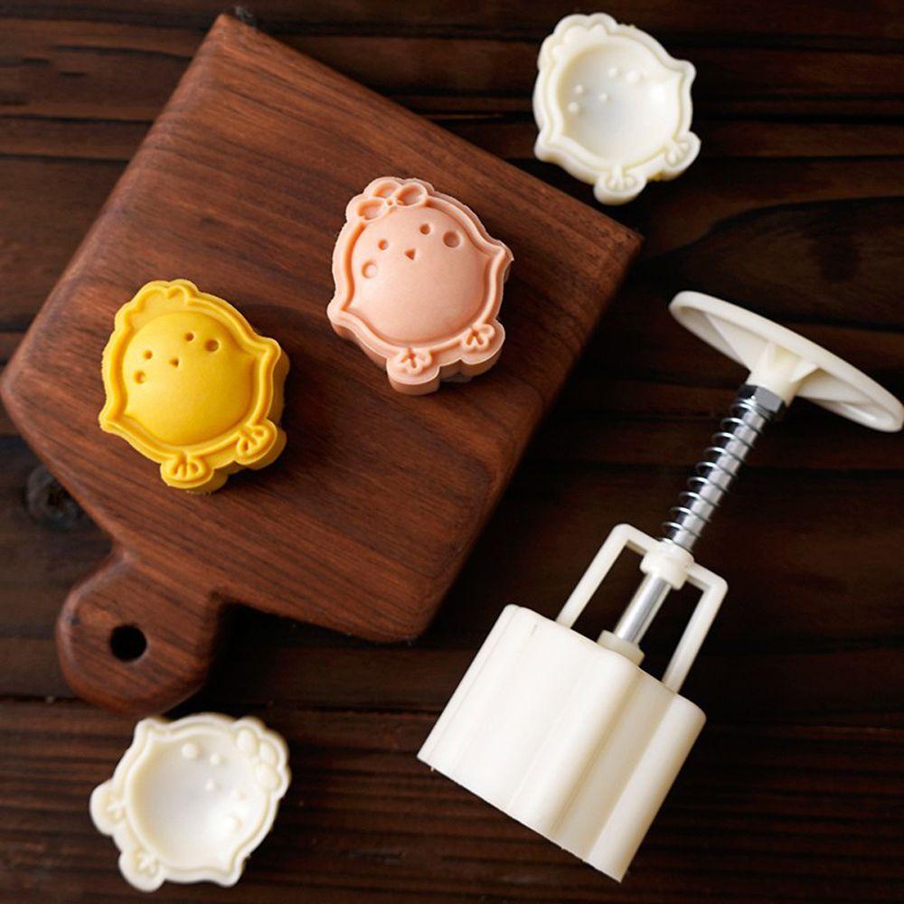 1 Bộ Khuôn Làm Bánh Trung Thu Trang Trí Trung Thu 50g / 65g DIY