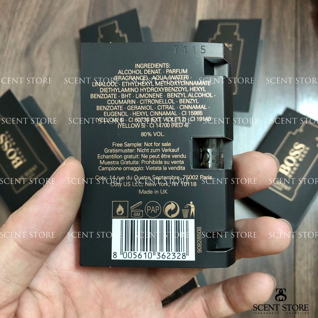 Scentstorevn - Vial chính hãng nước hoa Hugo Boss The Scent Intense [1.5ml] | BigBuy360 - bigbuy360.vn