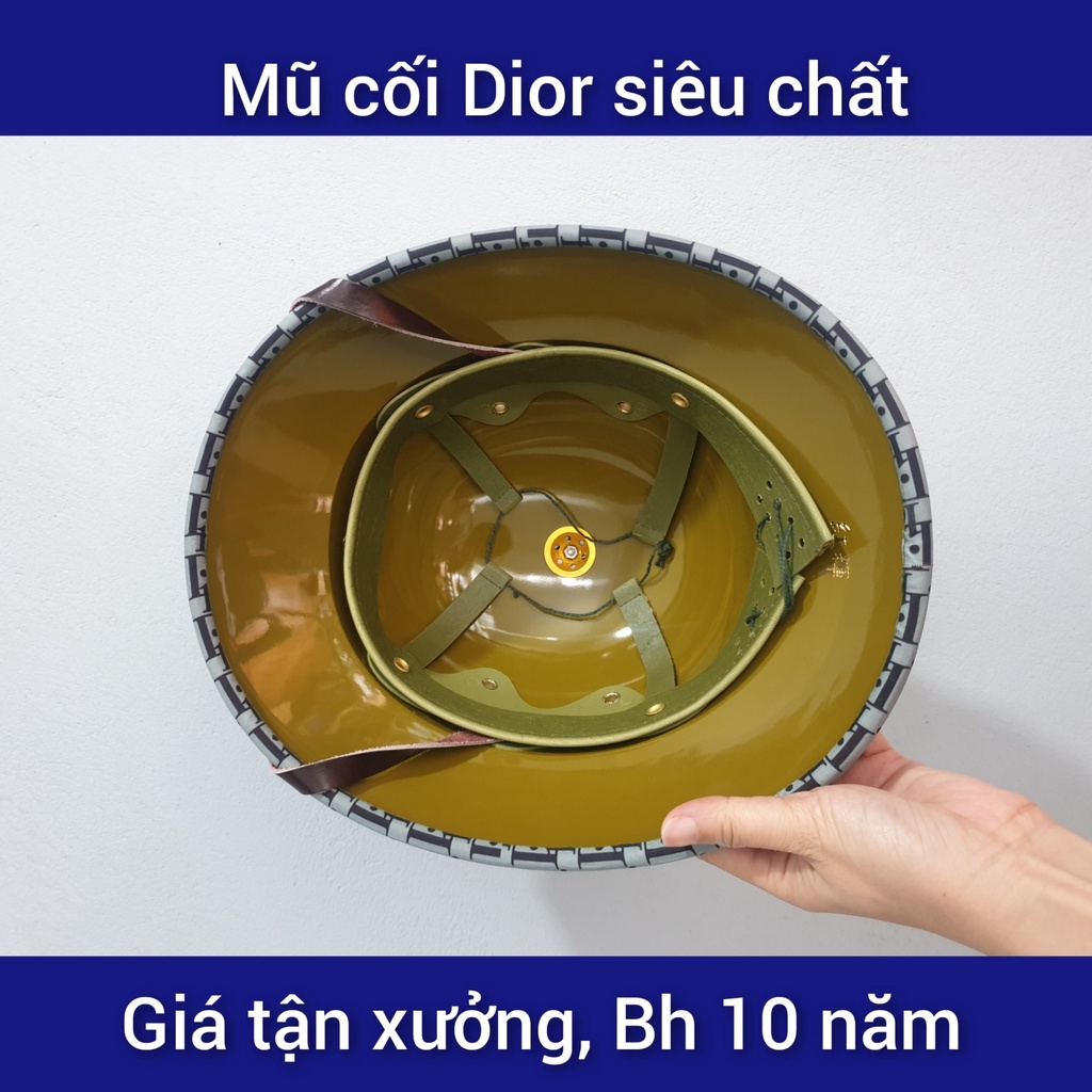 Mũ cối, Nón cối Dior, LV siêu đẹp - Thời trang - Tặng kèm sao - Siêu cứng - Loại 1 cốt ship - Chống nắng mưa nam nữ