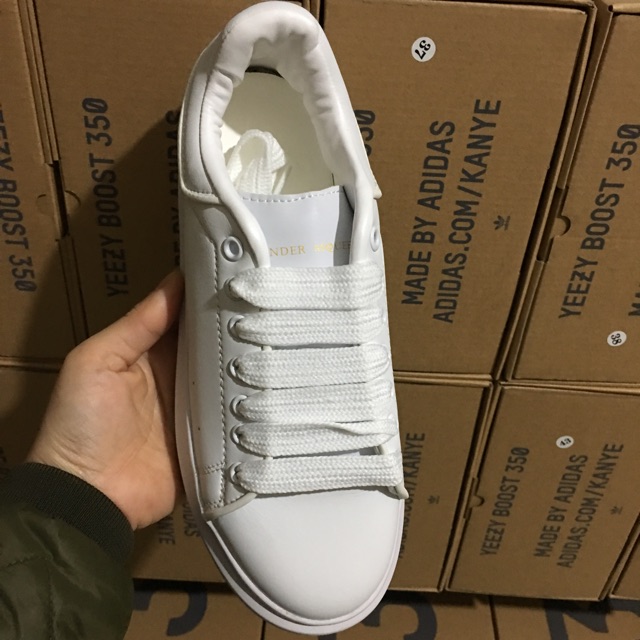 🔥SALE SỐC PHẢN QUANG🔥GIÀY ALEXANDER MCQUEEN TRẮNG PHẢN QUANG size 36->43 [a862]