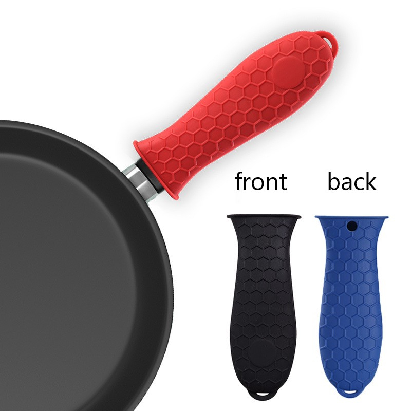 Vỏ Bọc Tay Cầm Nắp Nồi Bằng Silicone Chống Trượt Chống Bỏng Tiện Dụng