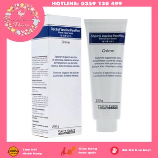 Kem nẻ Dexeryl nội địa Pháp, Kem Dexeryl và Glycerol Vaseline Paraffine Pháp - tuýp 250gr