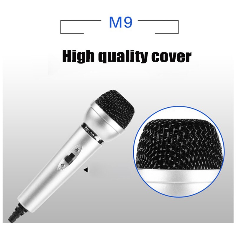 Microphone SALAR M9 - Mic Thu Âm