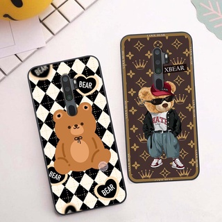 Ốp lưng Oppo A5 2020 / A9 2020 in hình bear bick, gấu siêu đẹp dễ thương cute
