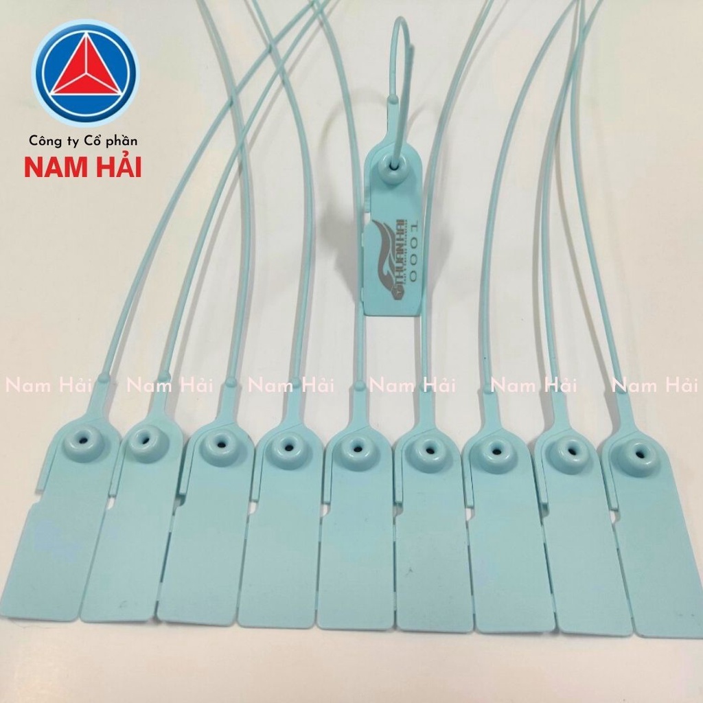 Set 50 seal niêm phong dây tròn khóa kim loại 36cm