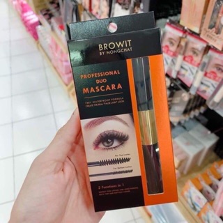 Mascara 2 đầu dài và dầy mi Browit by Nongchat Thái lan