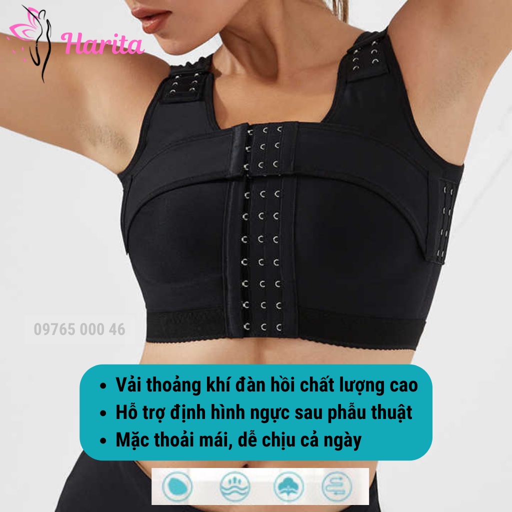 Áo định hình nâng ngực sau phẫu thuật ngực Harita cao cấp xuất Nhật