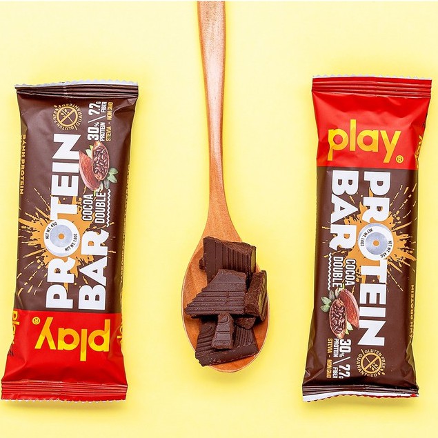 Thanh protein play vị cacao play protein bar cocoa double - ảnh sản phẩm 5