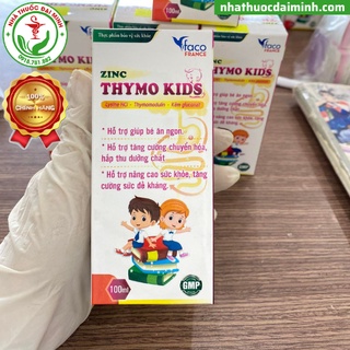 Siro kẽm zinc thymo kids - giúp bé ăn ngon, tăng sức đề kháng