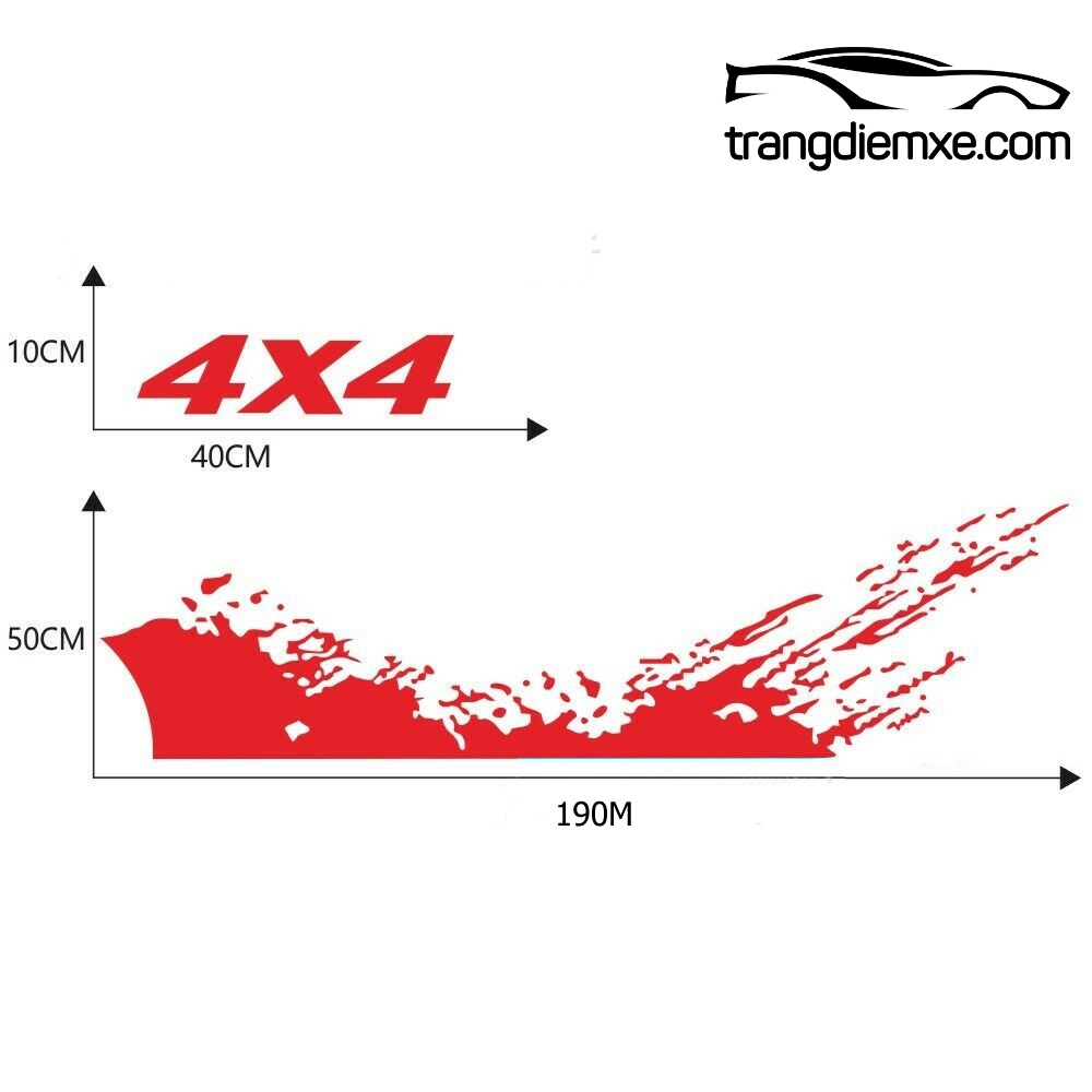 Decal Dán Suv Đầy Cá Tính Tem Dán Xe Cool Ngầu Trangdiemxe
