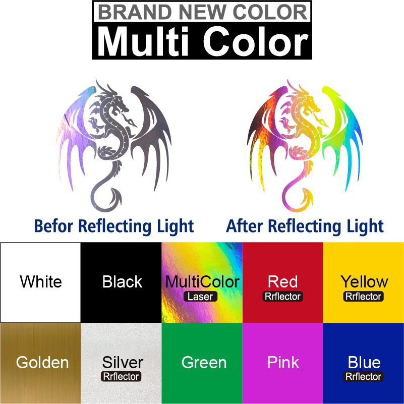 Miếng Dán Hình Rồng Cổ Điển Chống Nước Trang Trí Cửa Sổ Xe Hơi