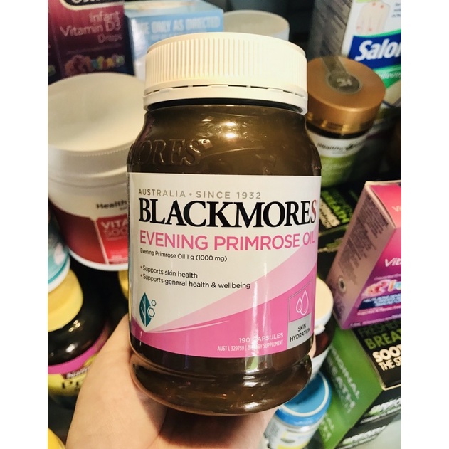 [Sẵn-hàng Air] Viên uống Tinh Dầu ANH THẢO Úc Blackmors Primrose Oil 190 viên - giá sỉ date mới nhất | Thế Giới Skin Care