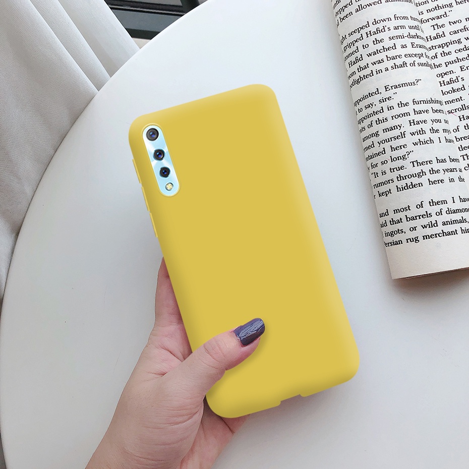 Ốp điện thoại silicon dẻo màu sắc ngọt ngào xinh xắn cho VIVO S1 / 1907 VIVO S1 VIVOS1