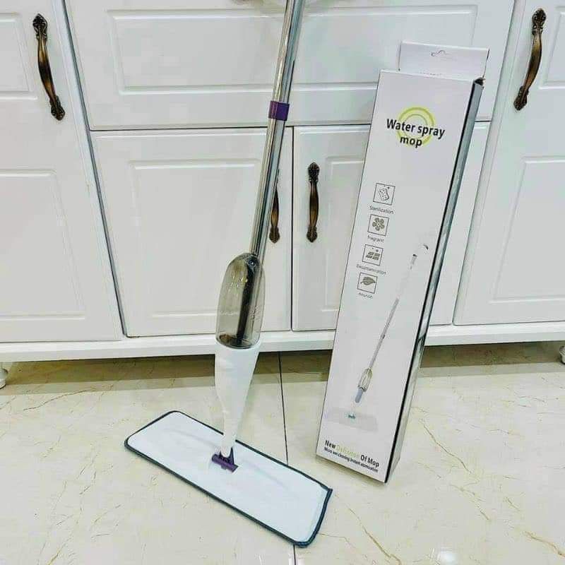 Chổi lau nhà kèm bình xịt nước tiện lợi mẫu mới