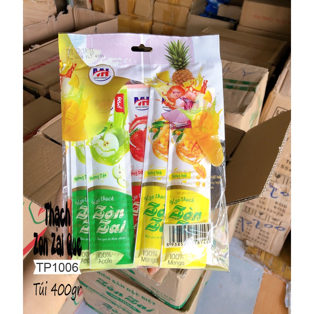 Thạch ZÒN ZAI túi 800gr