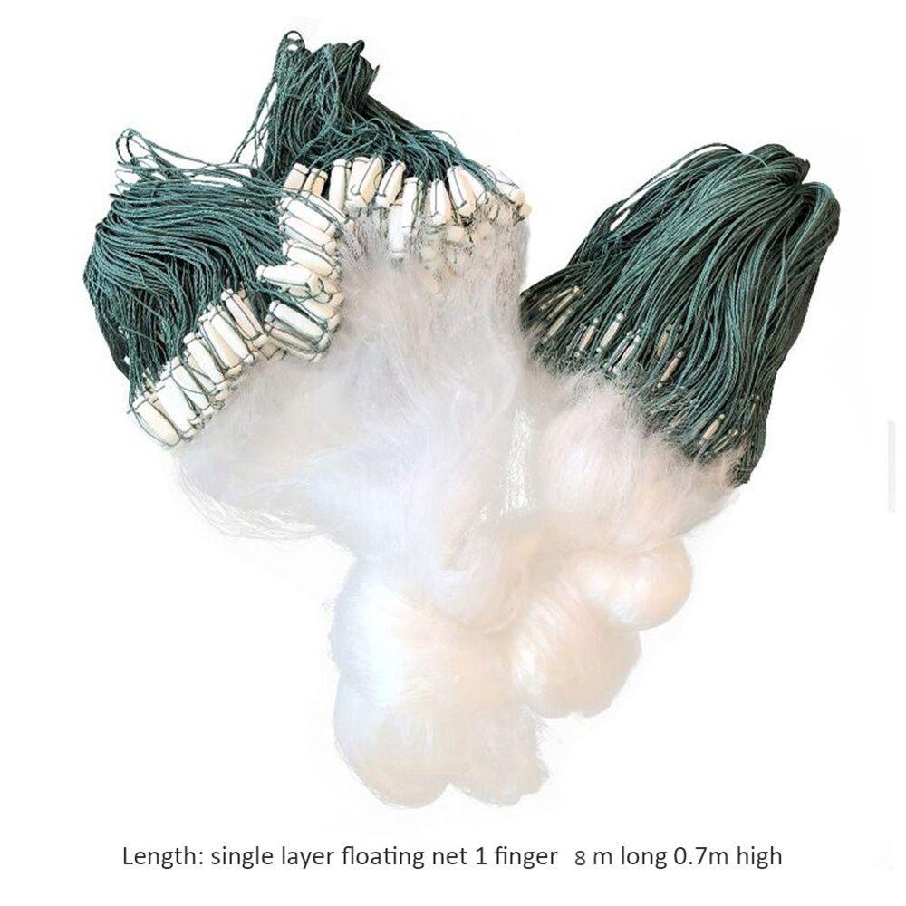 MUVAKO Lưới Bắt Cá Bằng Nylon Bền Chắc 8/15/20/25M