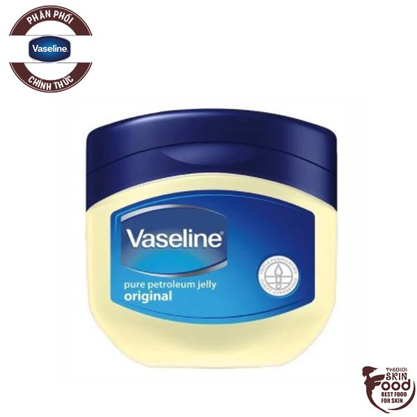 Sáp Dưỡng Ẩm Phục Hồi Da Khô, Nứt Nẻ Vaseline Pure Petroleum Jelly Original