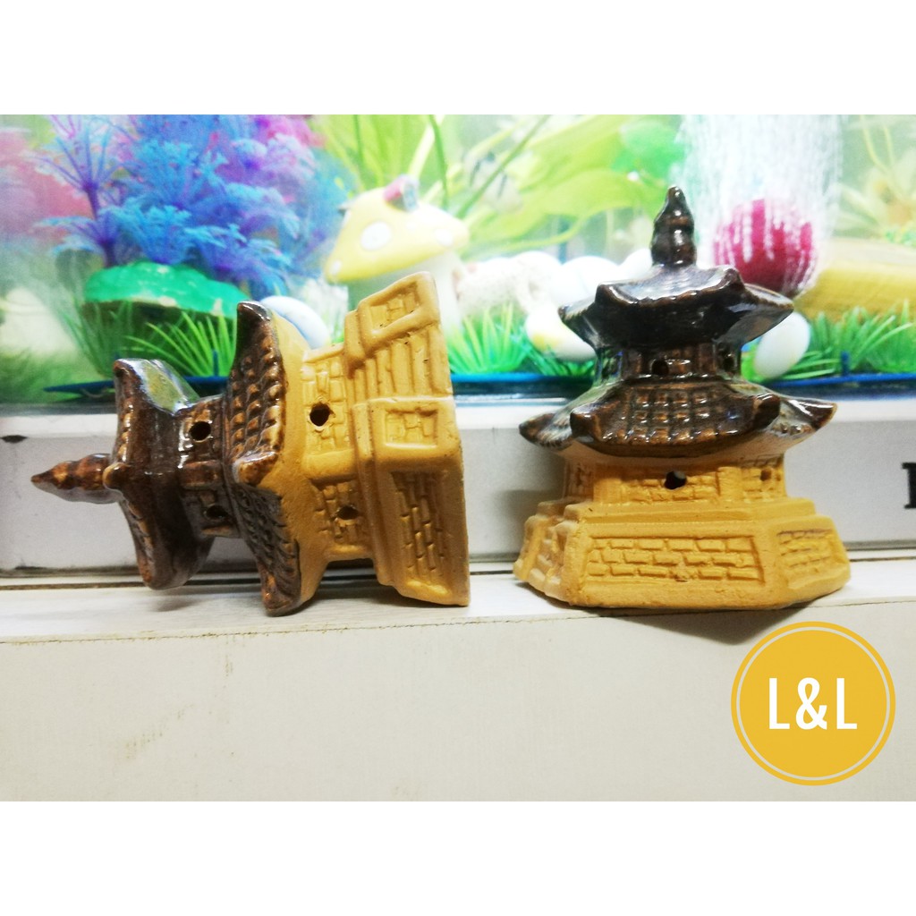 [GIÁ SỐC - GIẢM 30%]Mô hình lầu cao trang trí tiểu cảnh, tạo các tác phẩm terrarium,hòn non bộ,bể cá, bàn làm việc