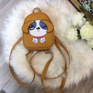 Balo Nữ Mini Hình Cún Dễ Thương