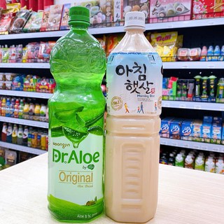 Nước Nha Đam Lô Hội Tự Nhiên WoongJin Hàn Quốc Chai 1.5L