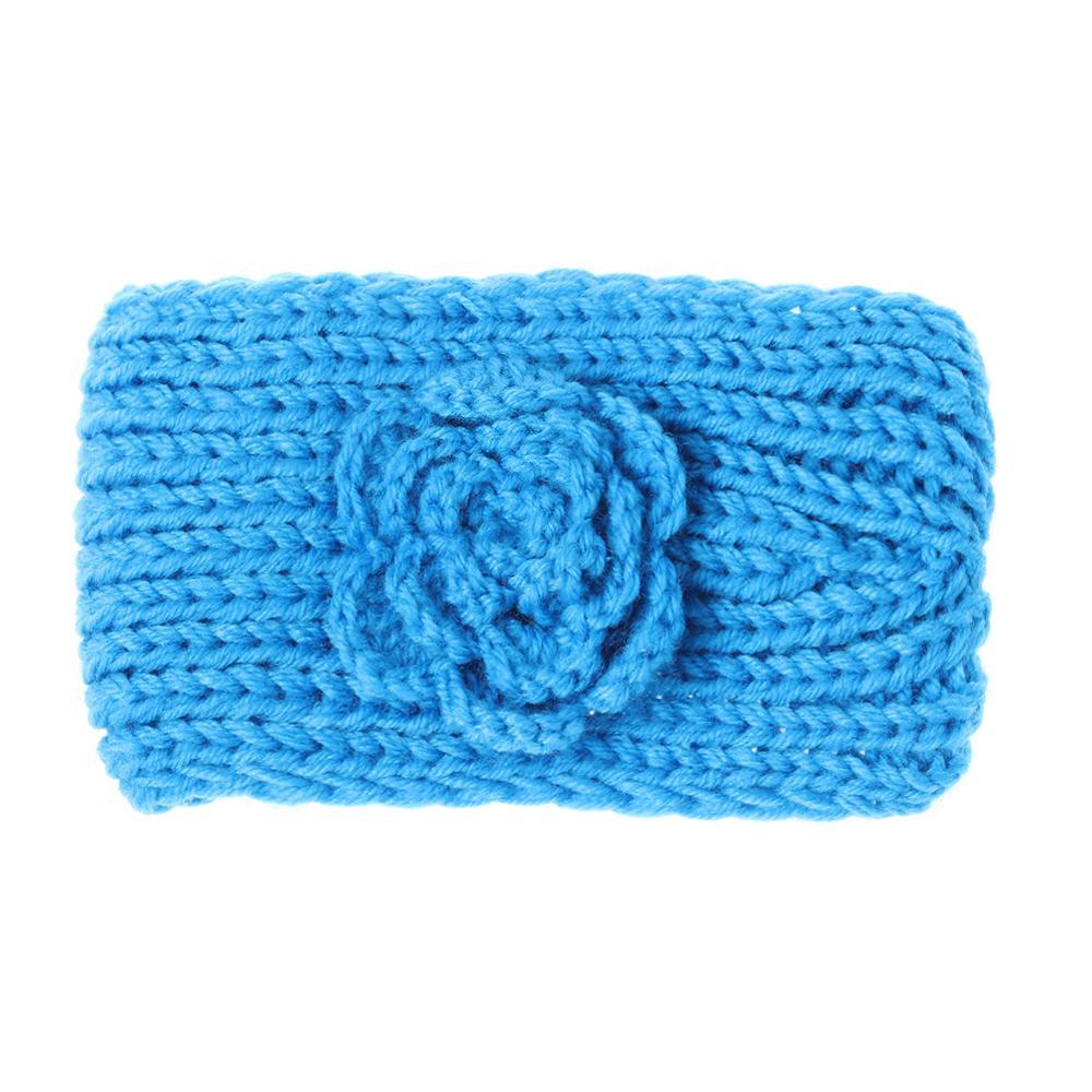 PINEVN Băng Đô Cài Tóc Mềm Mại Đính Hoa Giữ Ấm Tai