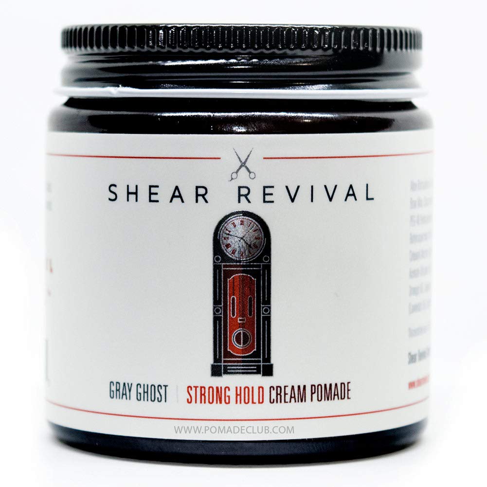 Sáp tạo kiểu tóc Shear Revival Gray Ghost Strong Hold Cream Pomade 114gr