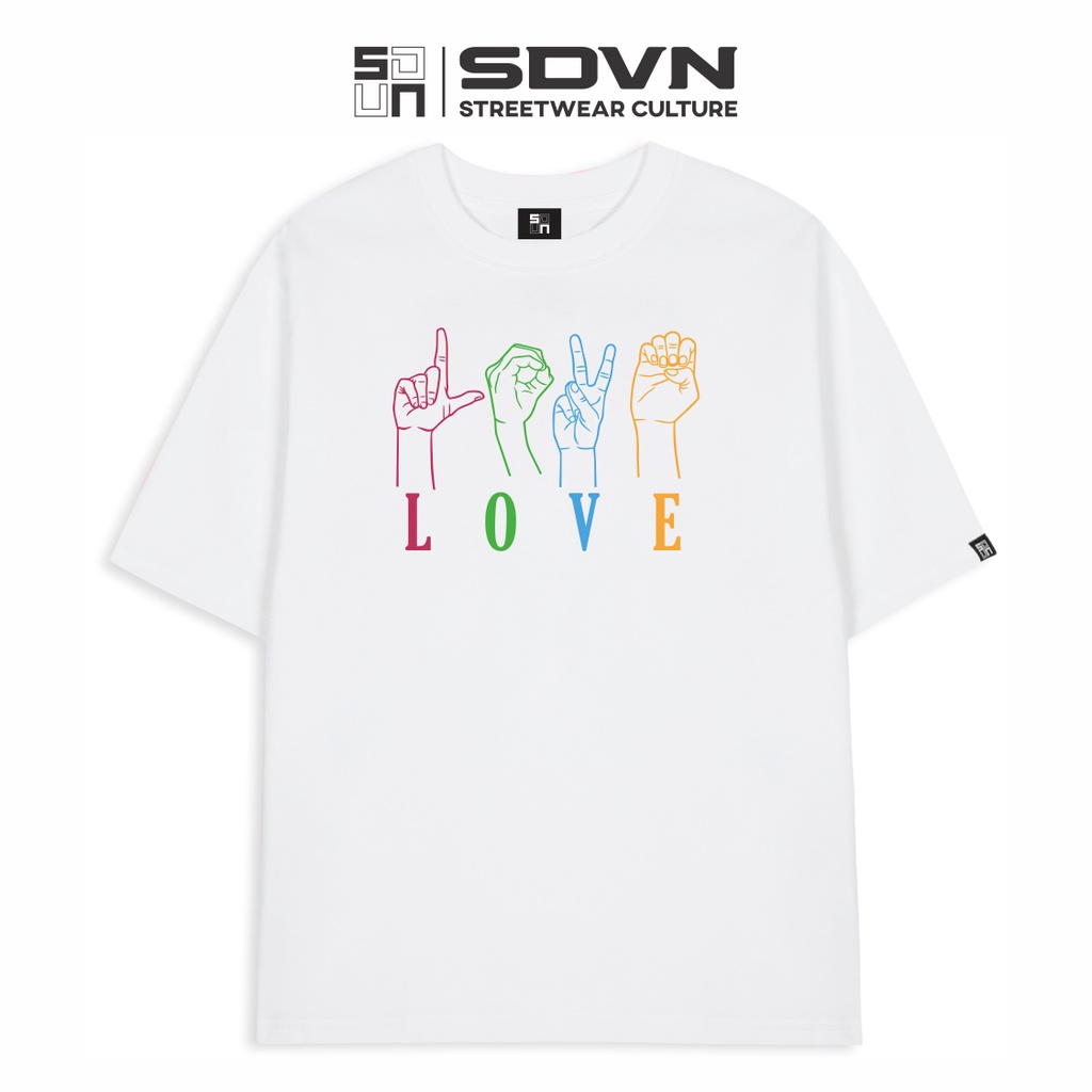 Áo Thun Unisex Local Brand SDVN LUV