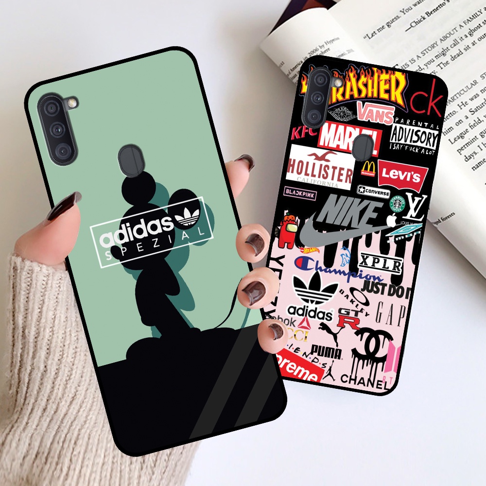 Ốp lưng Samsung A11 in hình hoạt tiết basic thombrowne,mickey đẹp bền rẻ
