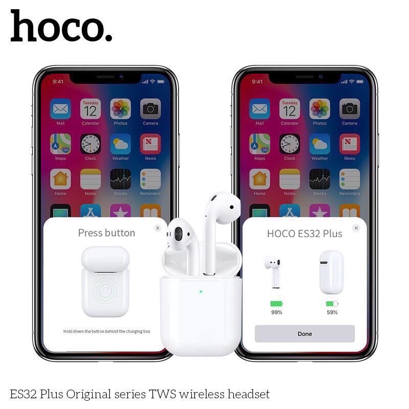 [HOT HOT HOT] Tai Nghe Không dây Hoco ES32 PLUS Kết nối Bluetooth chính hãng