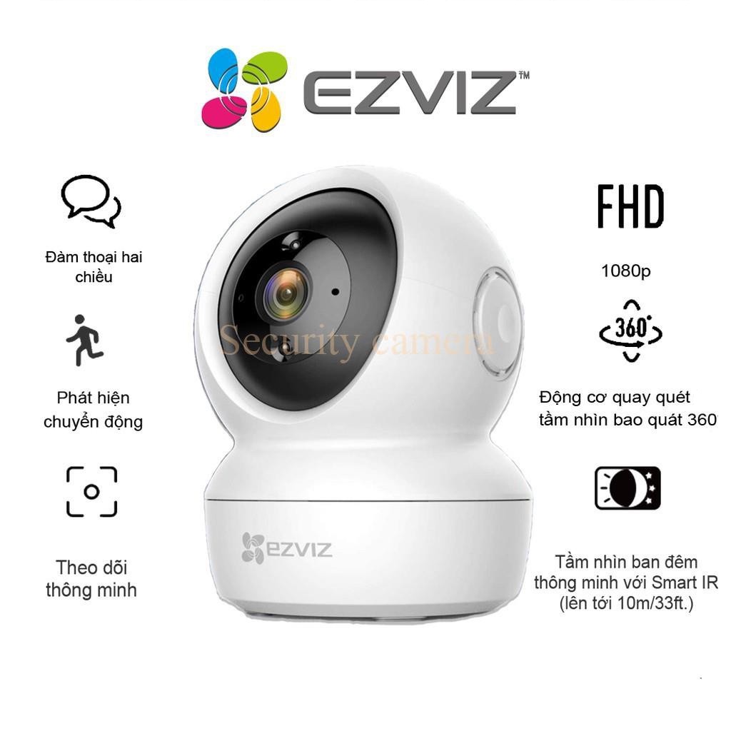 Camera wifi Ezviz C6N 1080P(2MP) - 2K(4MP) xoay 360 - Hàng chính hãng, bảo hành 24 tháng