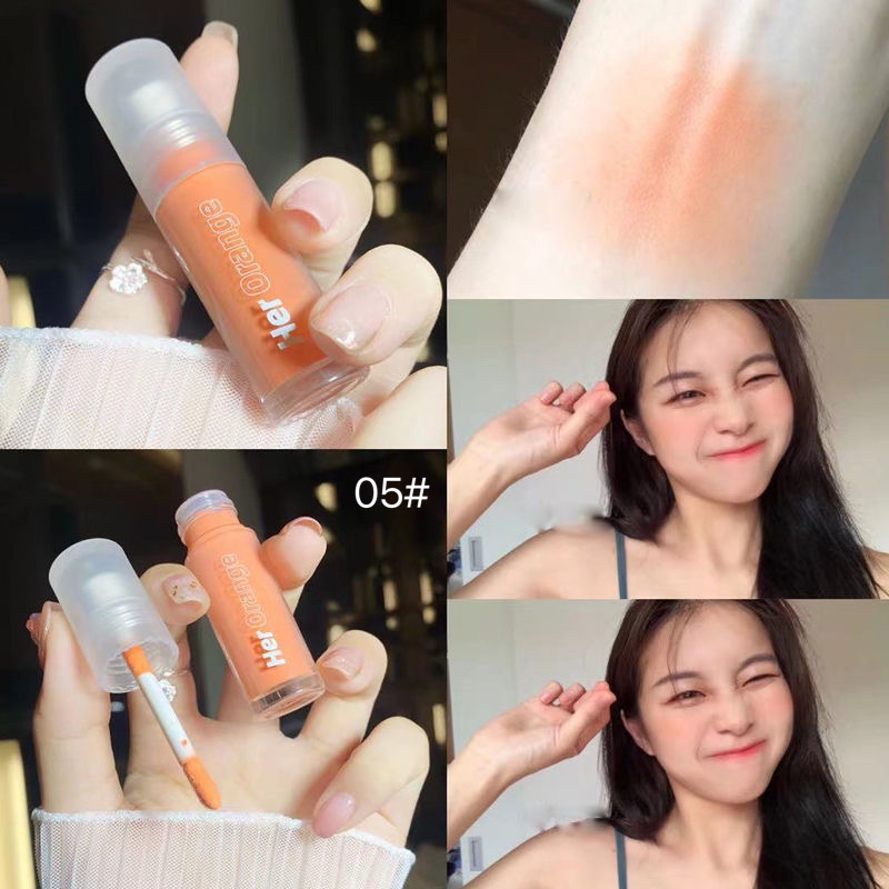 Phấn má hồng dạng lỏng màu xanh mặt trời đỏ tím sữa độc đáo MM