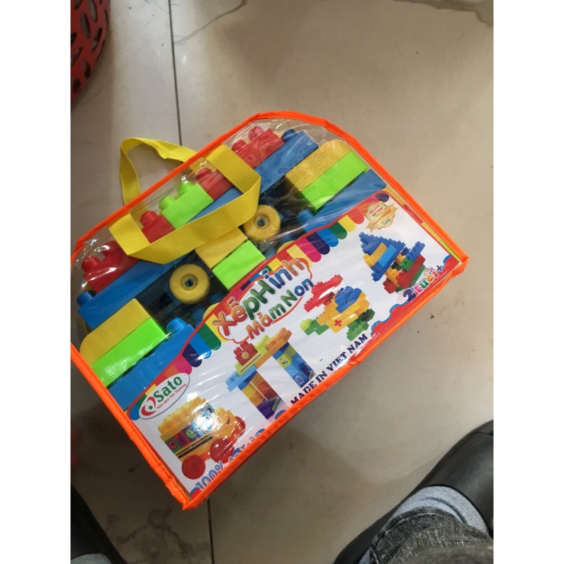 ghép hình mầm non sato