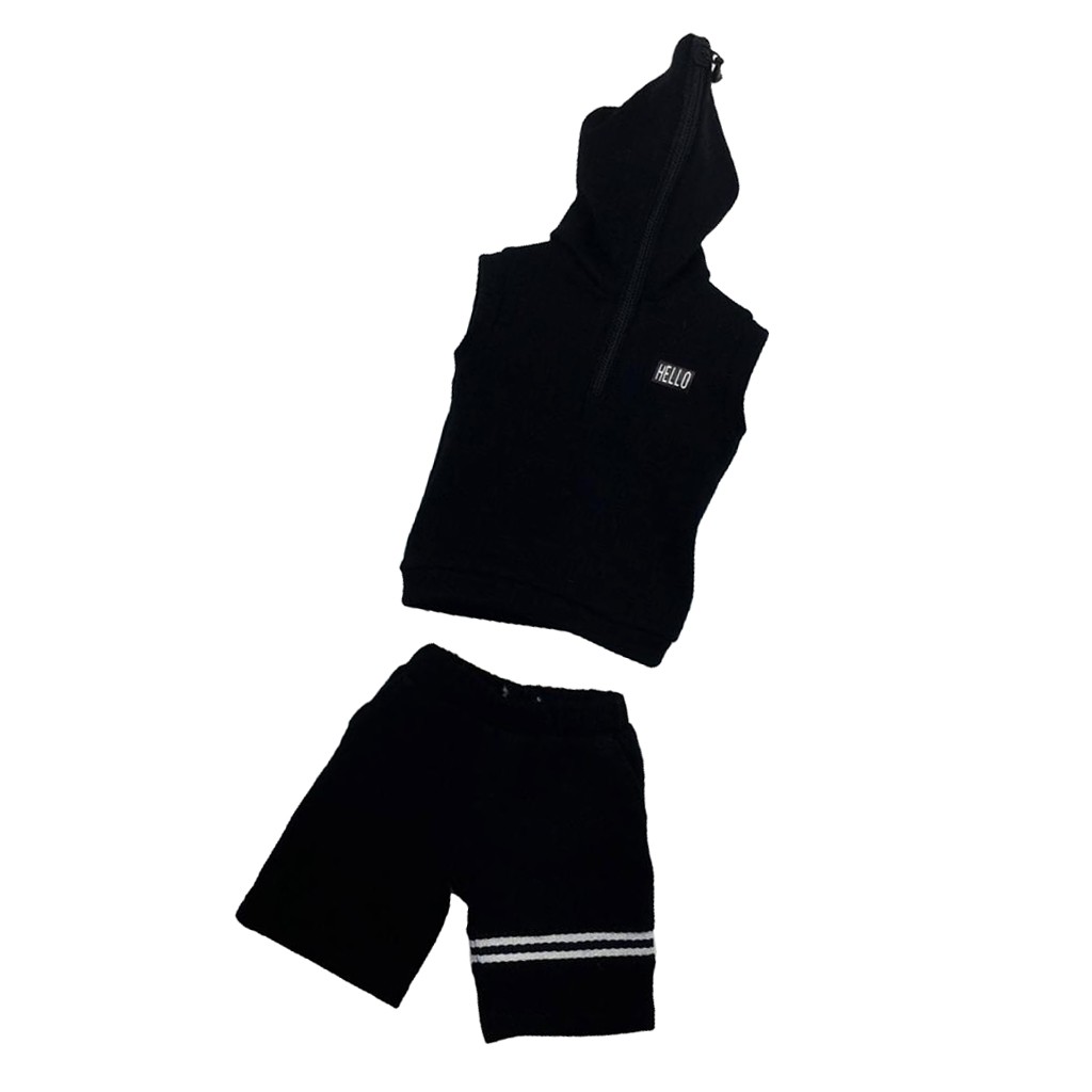 [Baosity1] 1 / 6 Quần Áo Nam Có Dây Kéo Quần Ngắn Cho Mô Hình 12 Inch DML